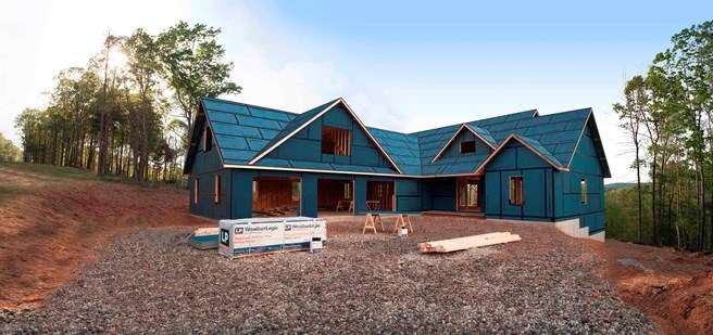 LP WeatherLogic Air&Water Barrier持久了严格的性能测试,并已赢得了APA的结构。